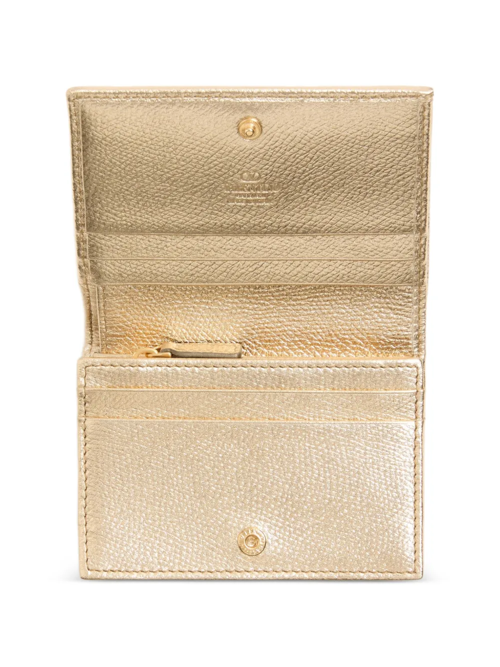 Valentino Garavani VLogo Signature portemonnee Goud