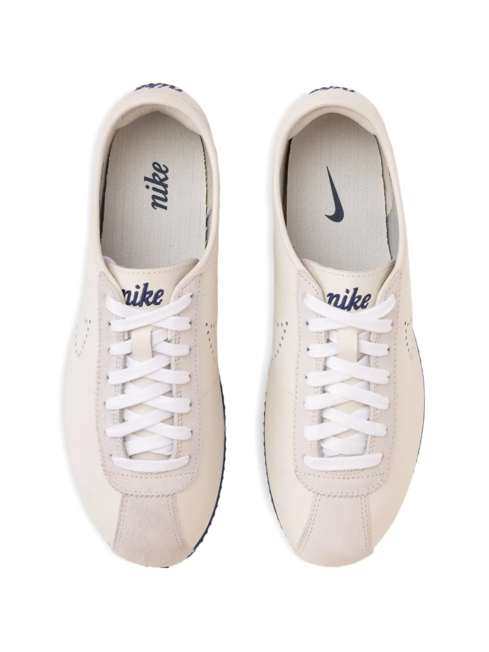 Nike Cortez leren sneakers Beige