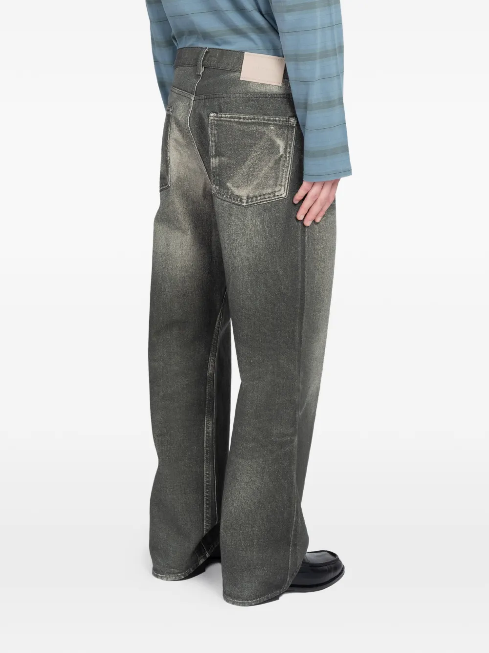 OUR LEGACY Third Cut jeans met vervaagd effect Grijs