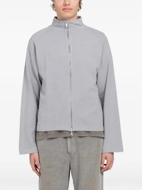 mfpen Leisure zip-up raglan-sleeve cardigan