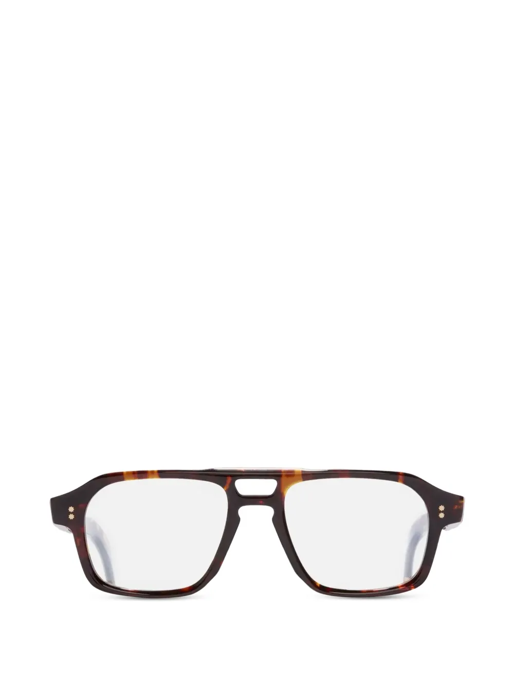 Cutler & Gross GR15 pilot-frame glasses - Marrone