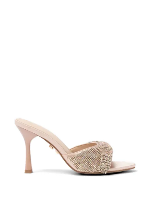 TWENTY FOURHAITCH mules Canberra con apliques de strass