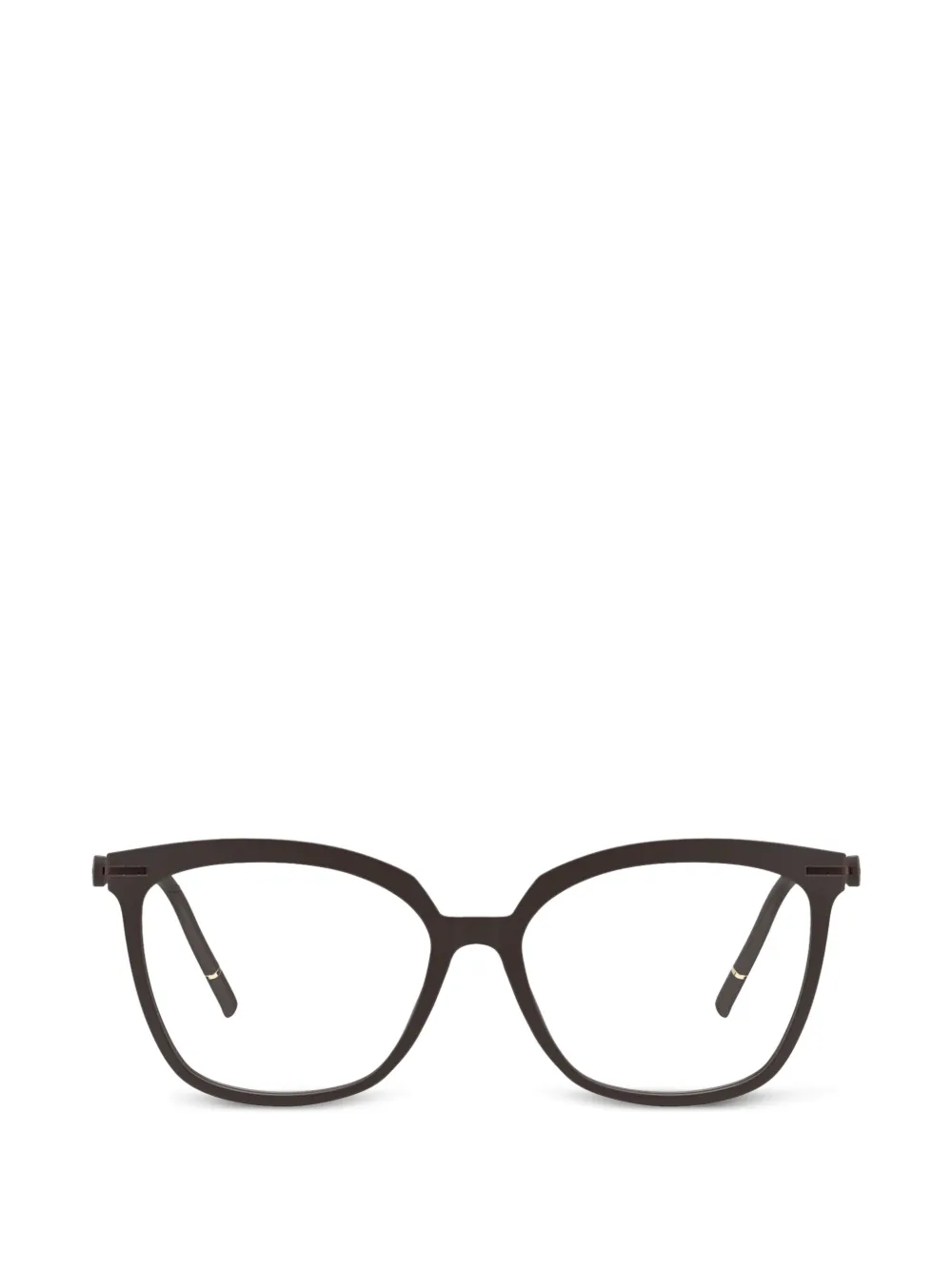 Silhouette Vibrant Horizon cat-eye glasses - Marrone