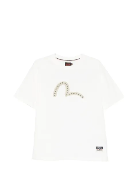 EVISU stud-embellished T-shirt