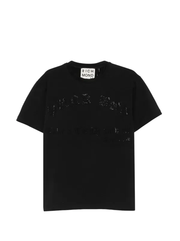 John Richmond ラウンドネック Tシャツ | ブラック | FARFETCH JP