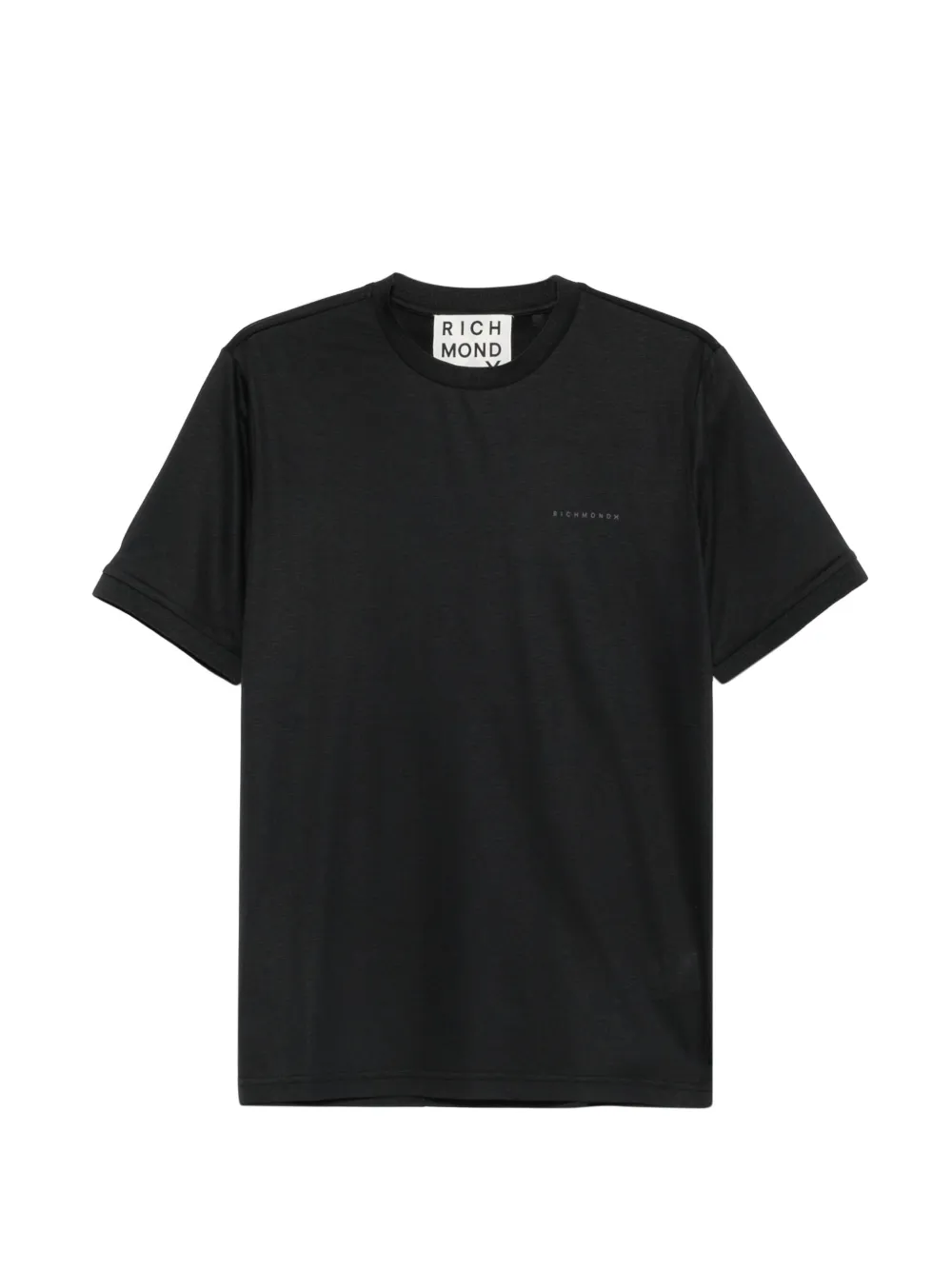 John Richmond logo-detail T-shirt - Schwarz