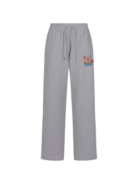 Casablanca pants con cordones y logo bordado