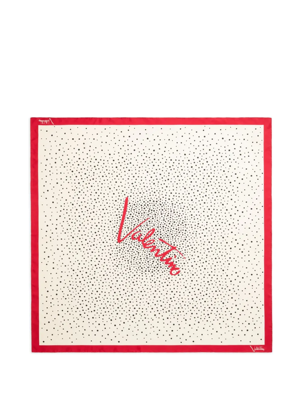 Valentino Garavani Little Stars Starry sjaal Beige