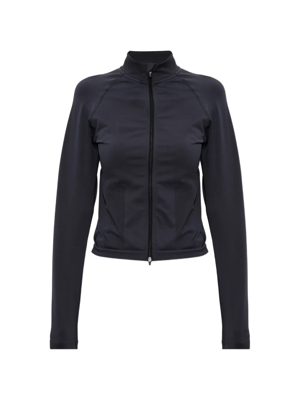 Samsoe & Samsoe Sairisribbed Raglan-sleeve Sweatshirt In Blue