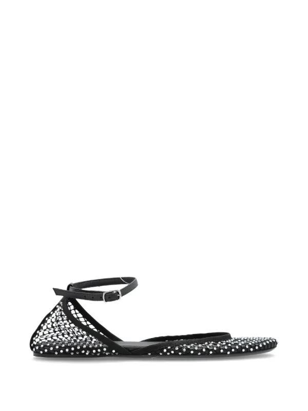 Christopher Esber Minette Ballet Flats in Black