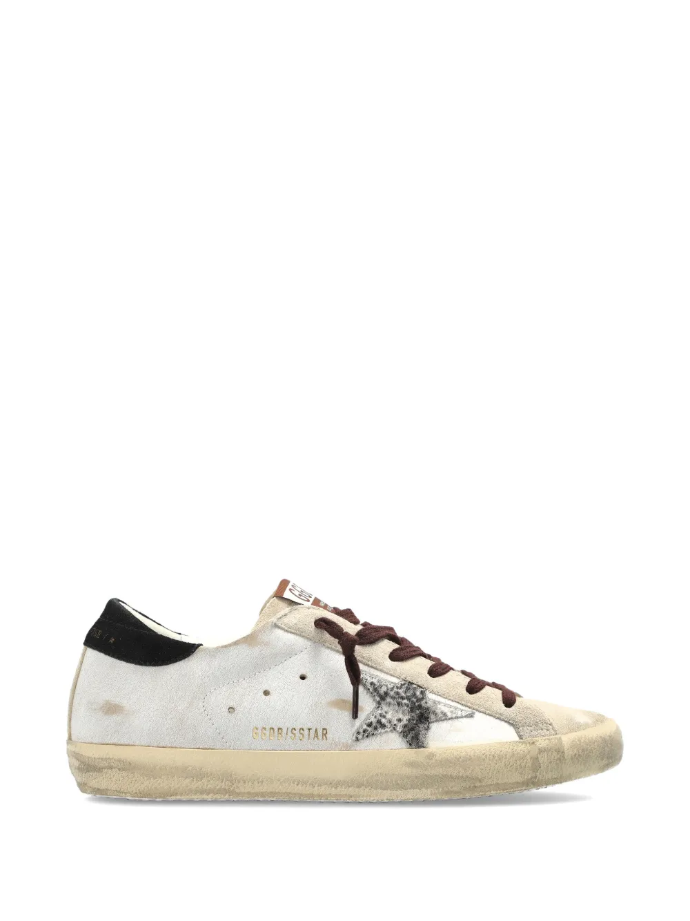 Golden Goose Super-Star animal-print sneakers - Toni neutri