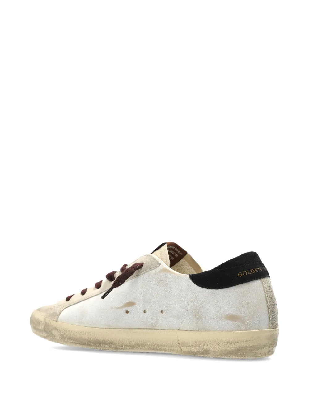 Golden Goose Superstar sneakers met dierenprint Beige