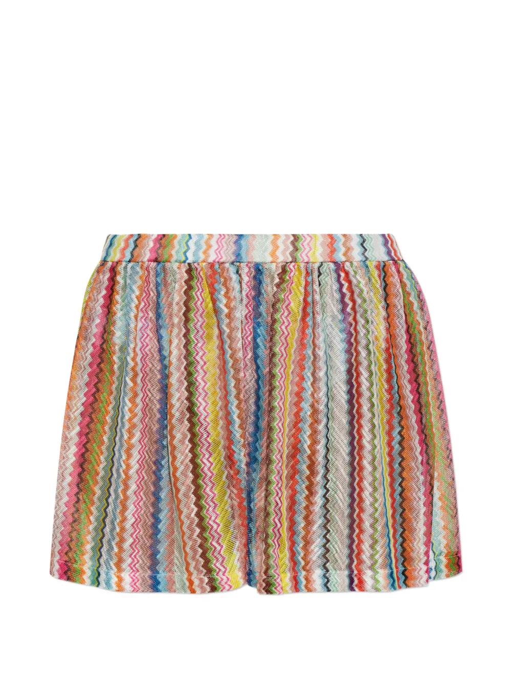 Missoni zigzag-motif shorts - Blue