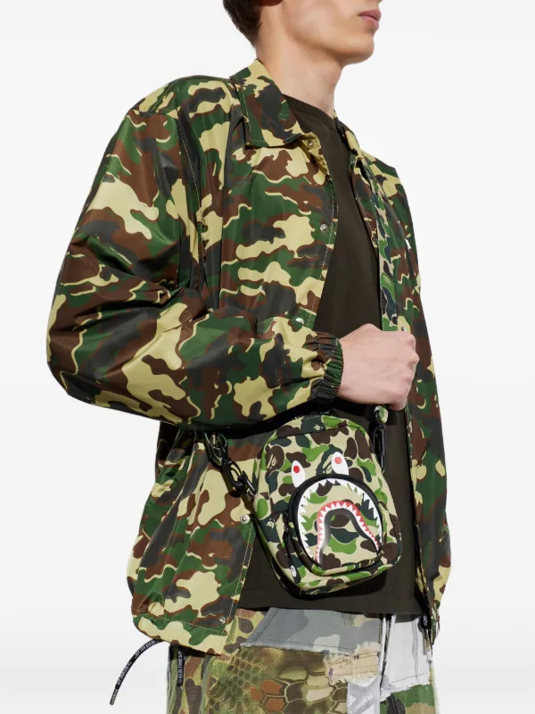 A BATHING APE® ABC Camo Shark ショルダーバッグ ミニ | ニュートラル 