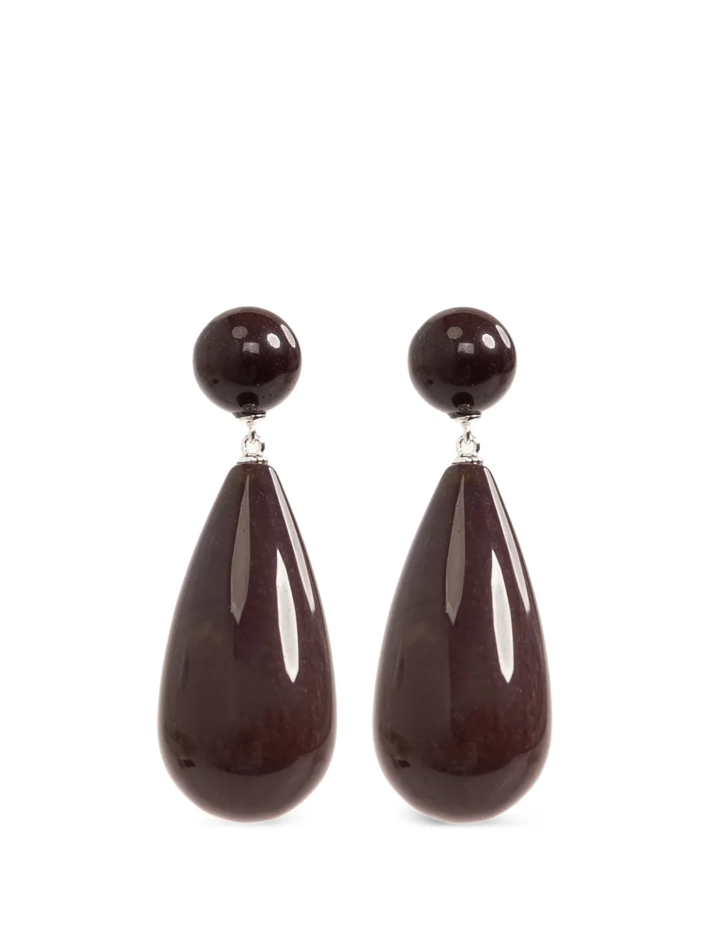 LIE STUDIO Lola drop earrings - Silber