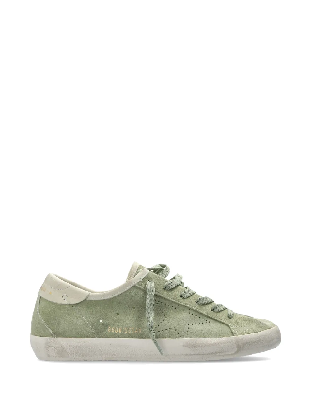 Golden Goose Super-Star suede sneakers - Verde