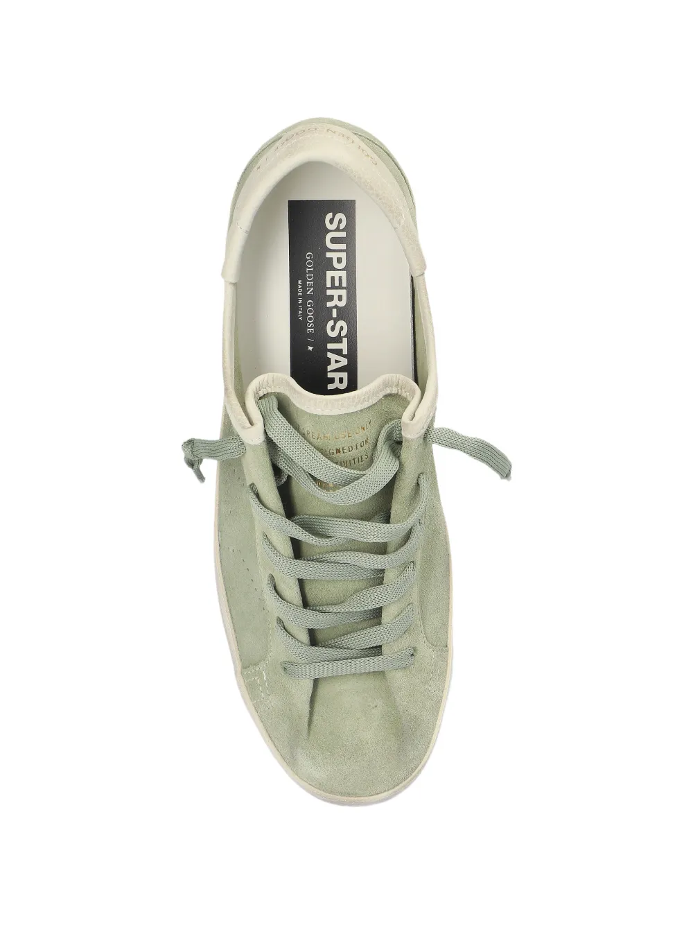 Golden Goose Super-Star suède sneakers Groen