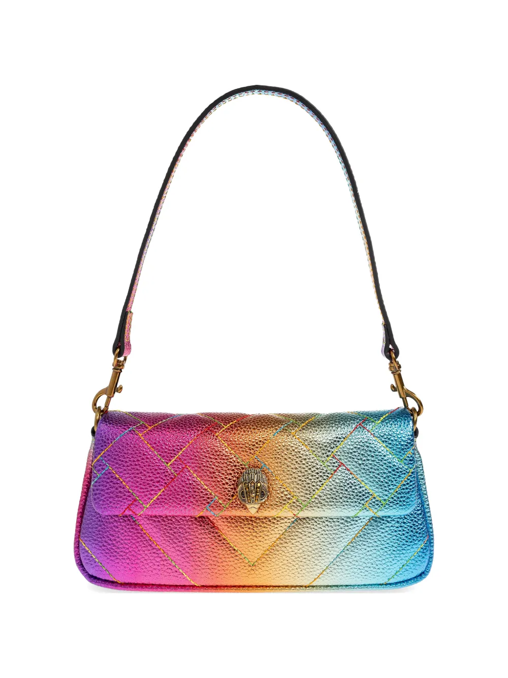 Kurt Geiger London Pickle quilted shoulder bag - Rosa