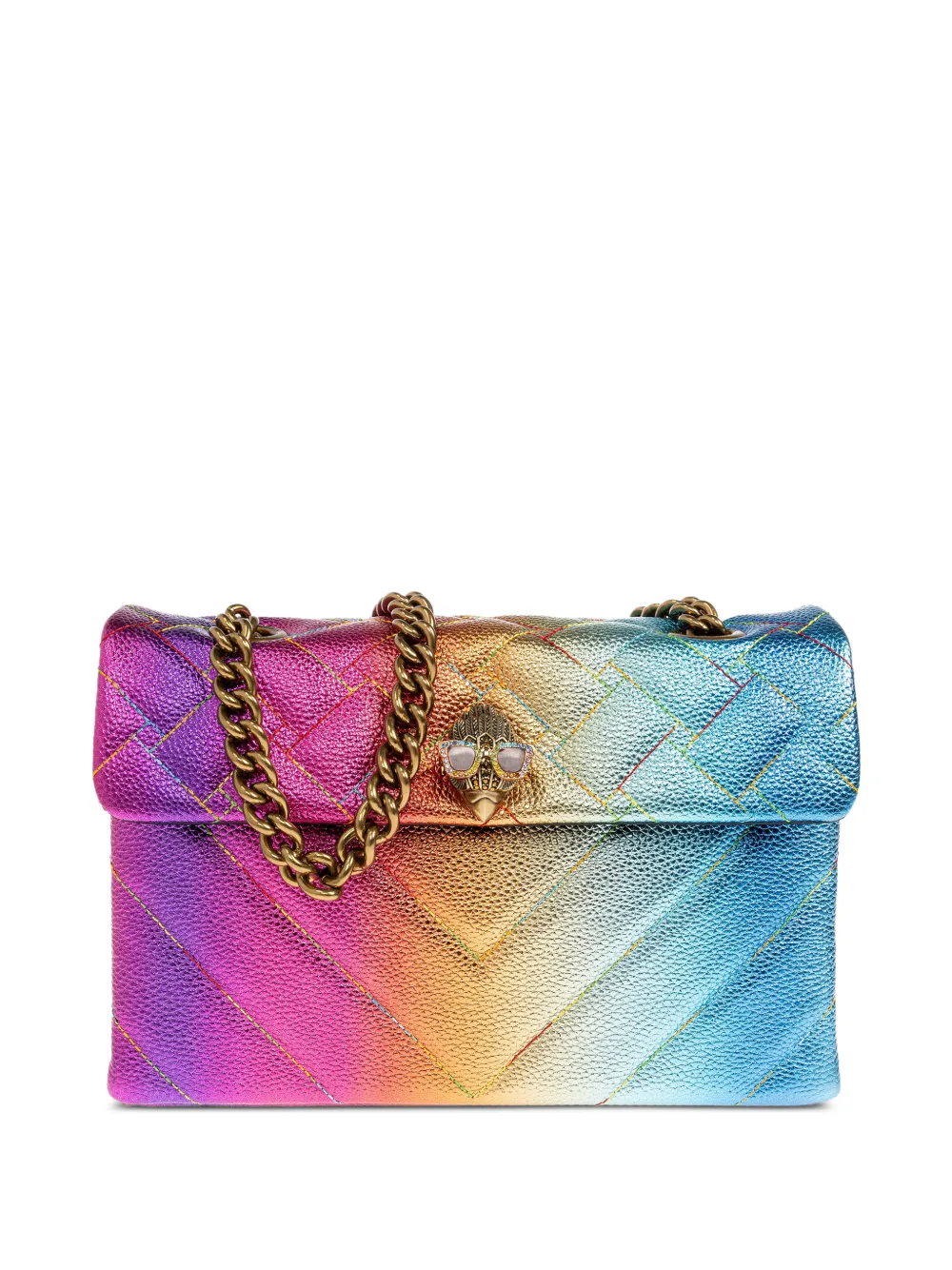 Kurt Geiger London mini Kensington quilted leather tote bag - Rosa