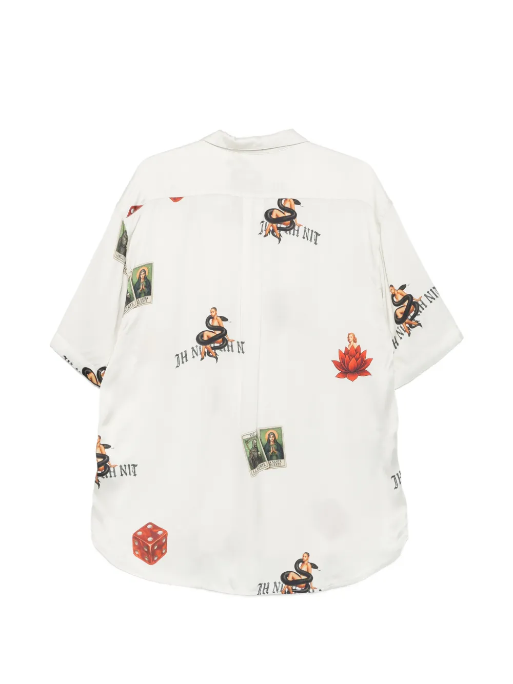 Ih Nom Uh Nit Overhemd met grafische print Wit