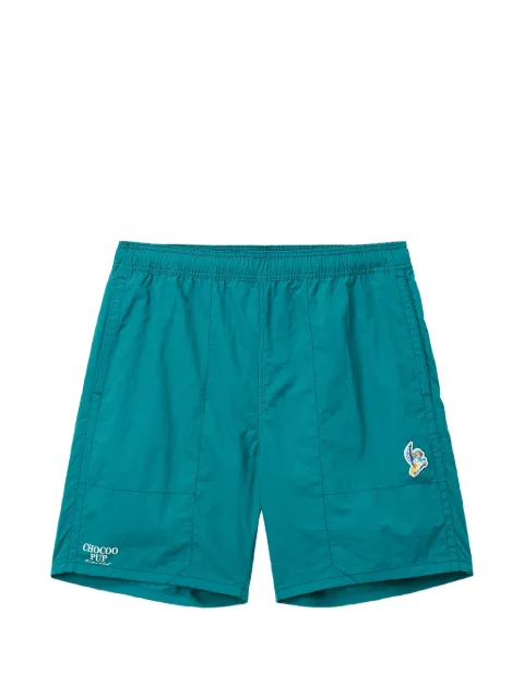 CHOCOOLATE logo-patch elasticated-waist shorts