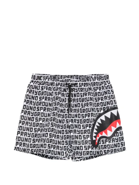 Sprayground logo-print swim shorts