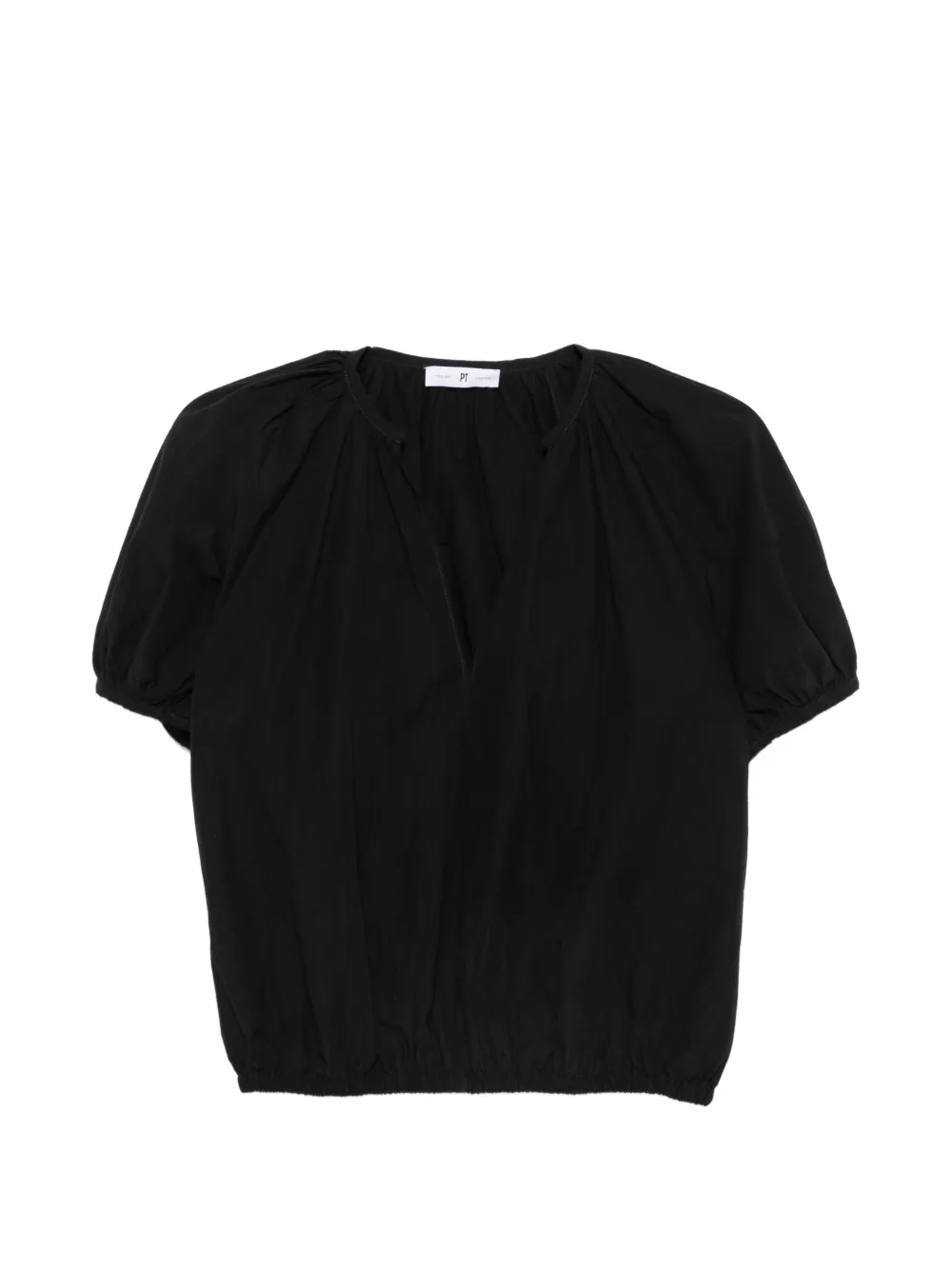 PT Torino Teresa puff-sleeve blouse - Nero