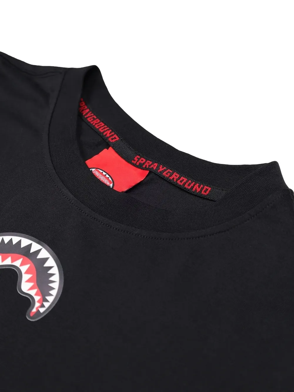 Sprayground graphic-print T-shirt Zwart