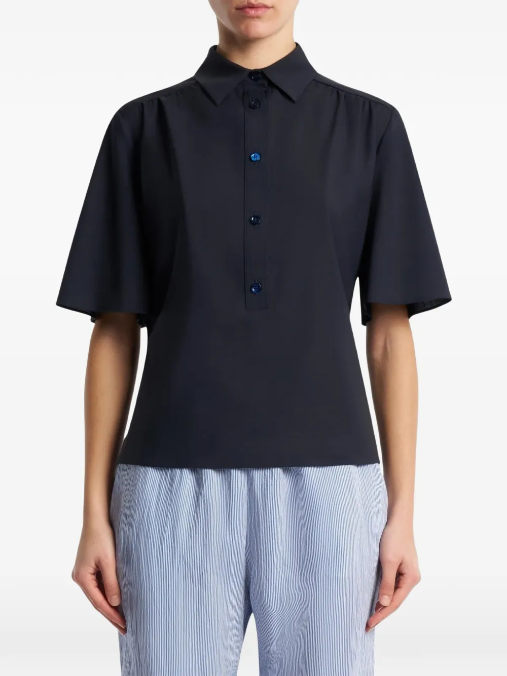 PT Torino Eleonora poloshirt met korte mouwen Blauw