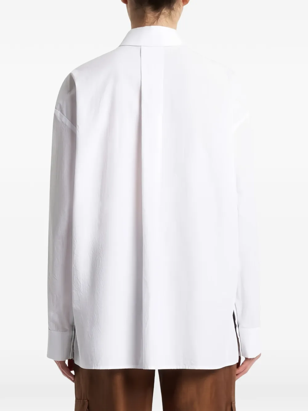 PT Torino Gaia blouse met verborgen sluiting Wit