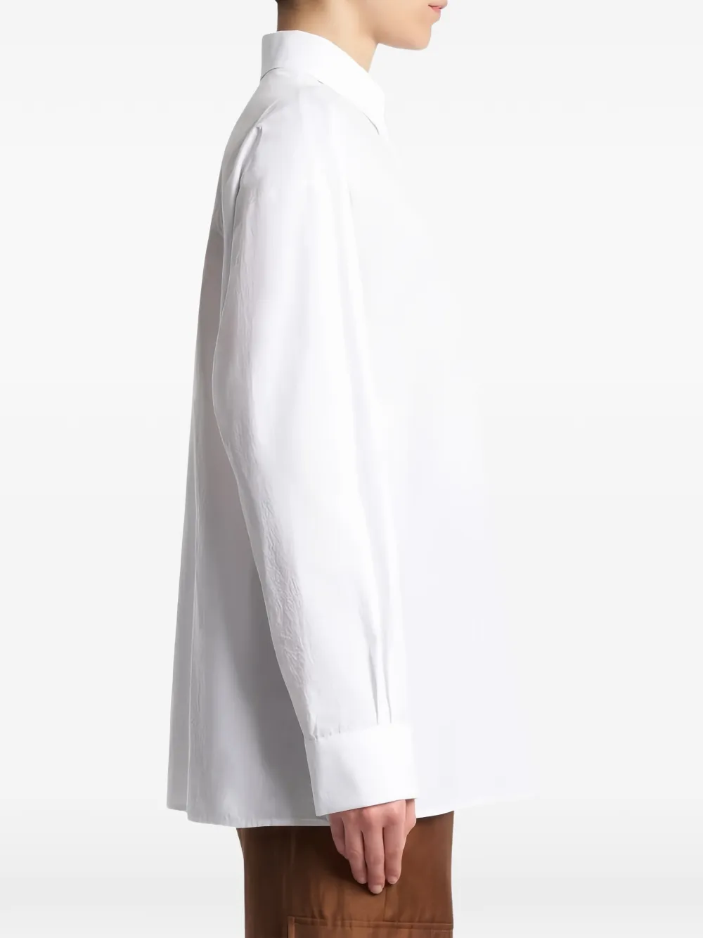 PT Torino Gaia blouse met verborgen sluiting Wit