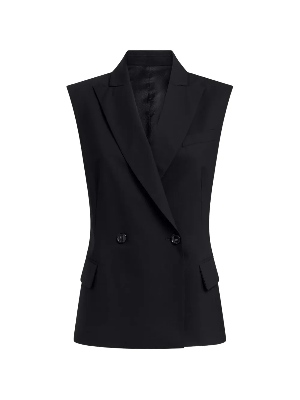 PT Torino Monica double-breasted waistcoat - Nero