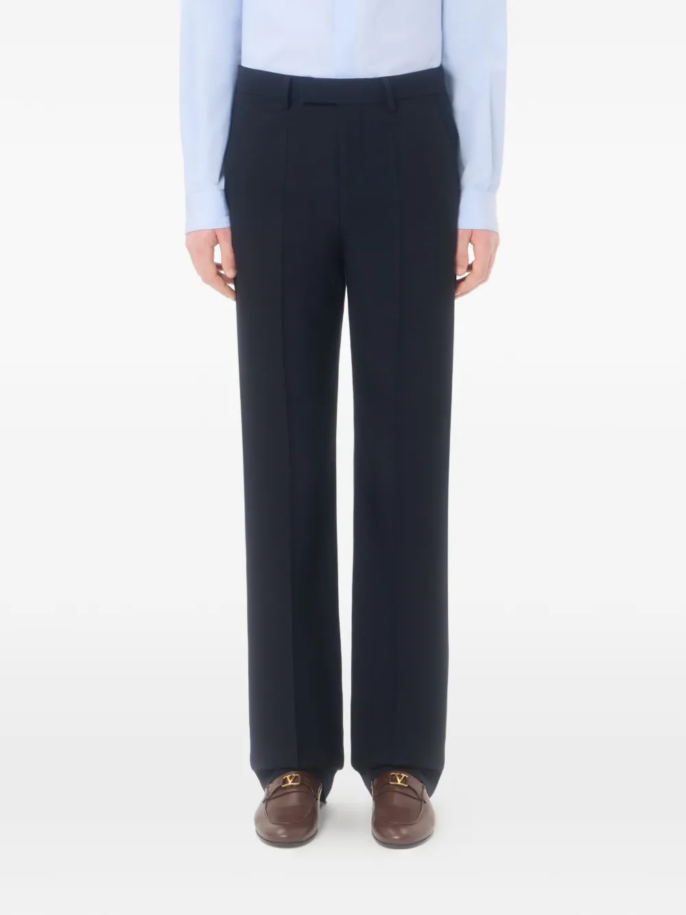 Valentino Garavani Wollen broek Blauw