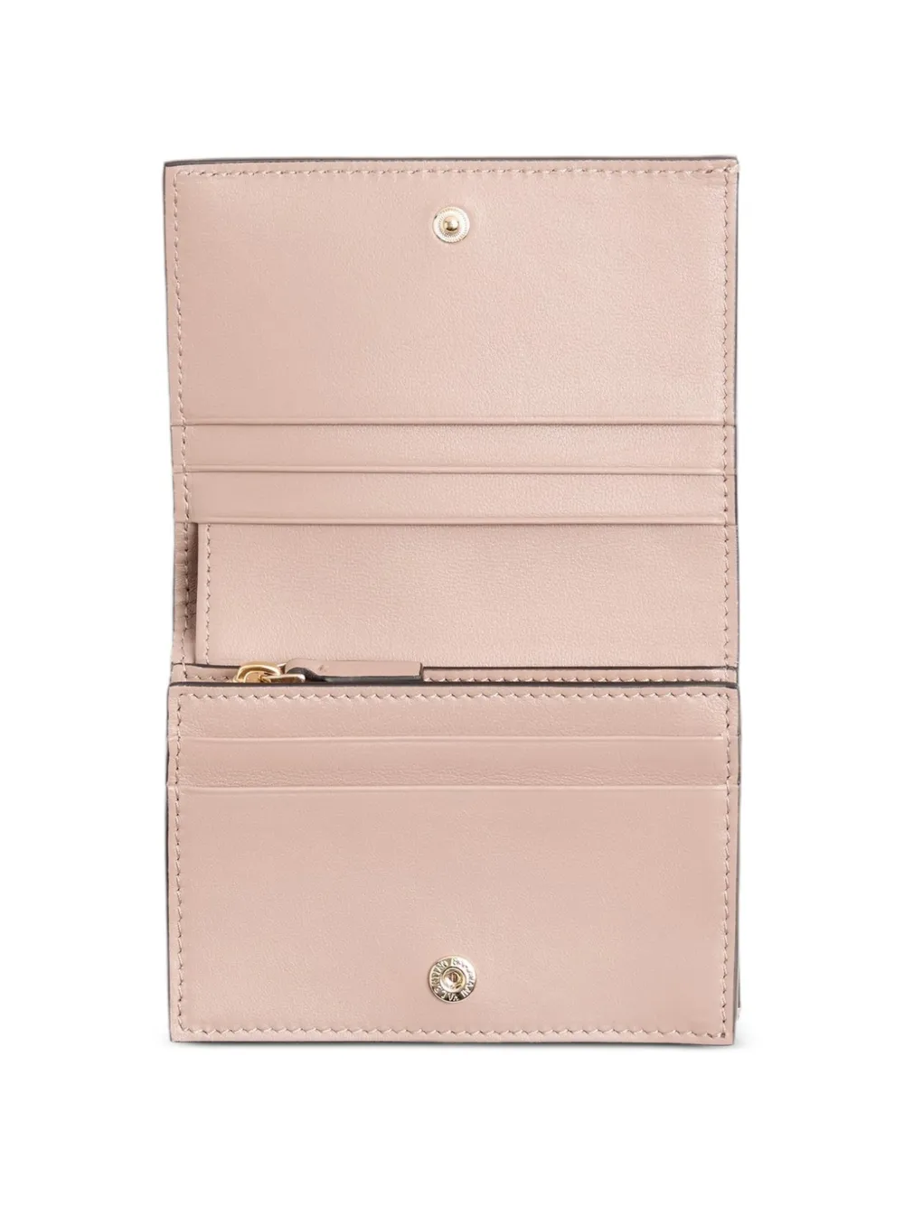 Valentino Garavani Rockstud Wispy kleine kalfsleren portemonnee Roze