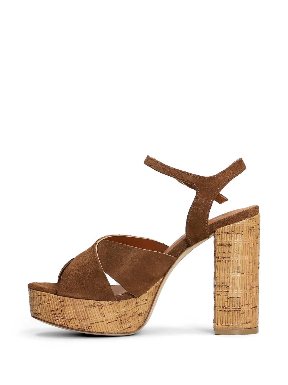 L Arianna crossover-strap platform sandals Bruin