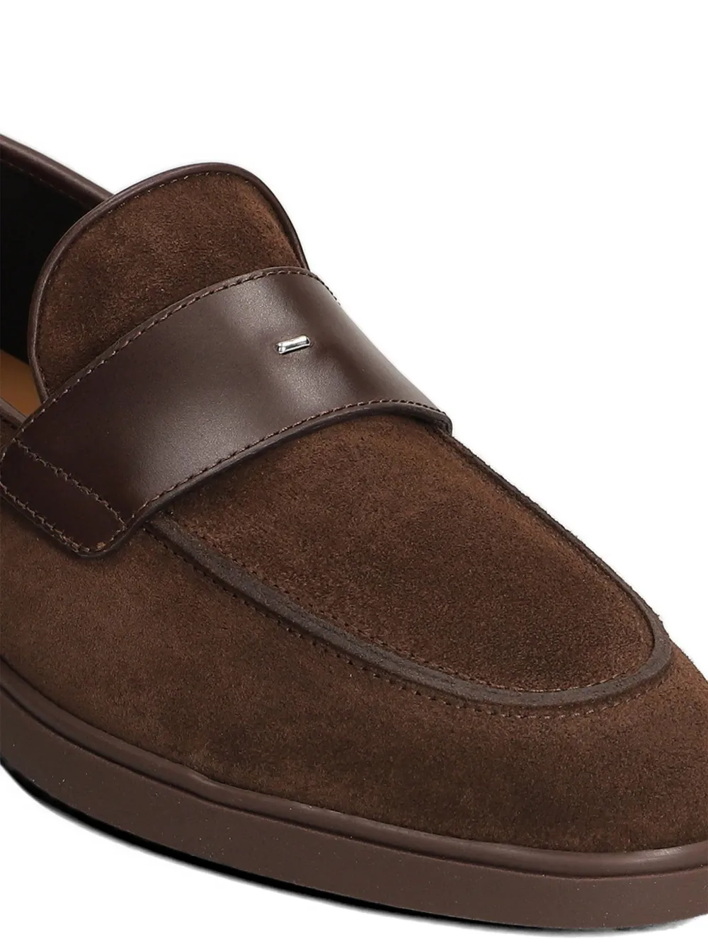 Giuseppe Zanotti suede loafers Bruin