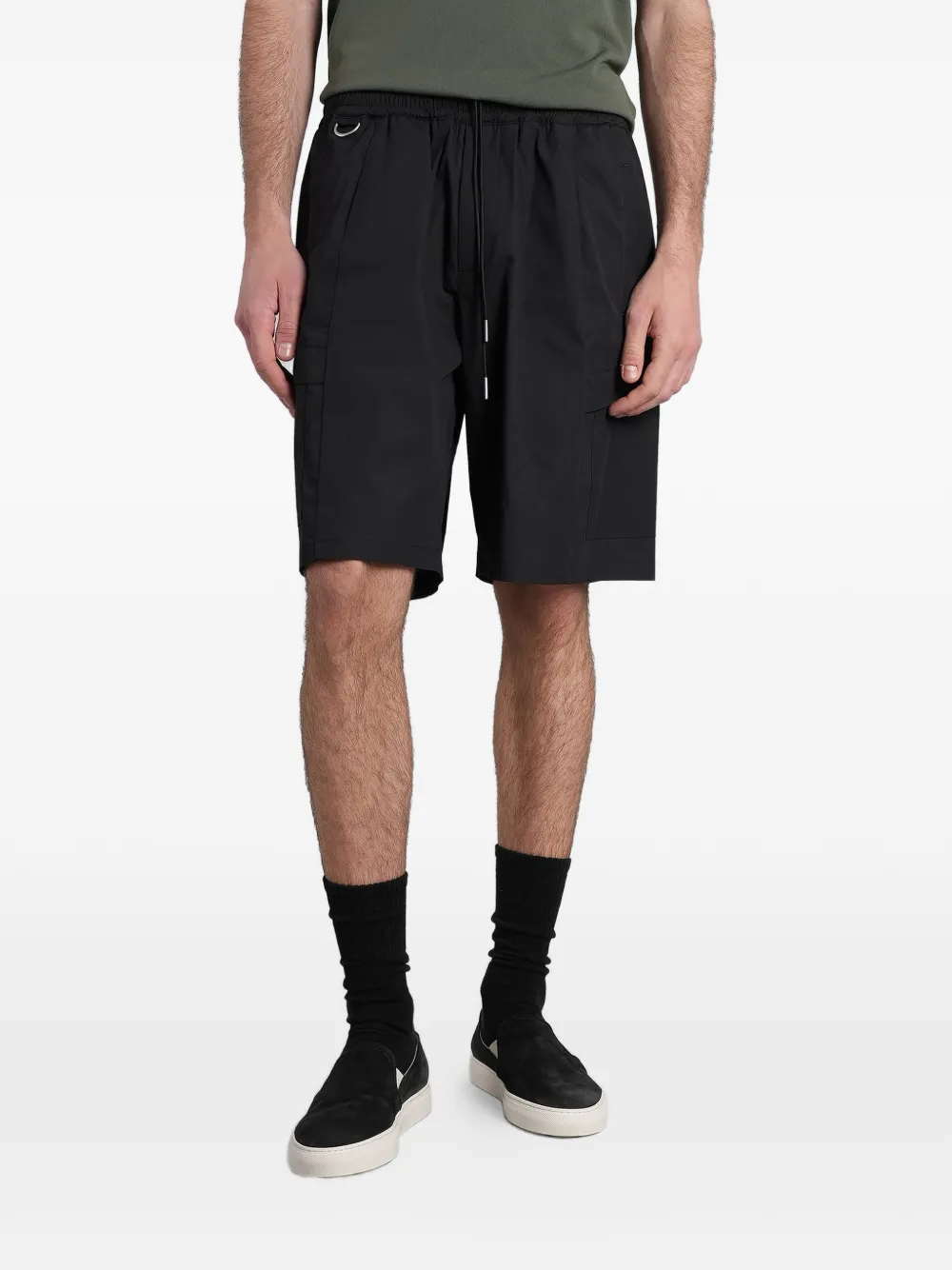STATE OF ORDER drawstring shorts - Nero