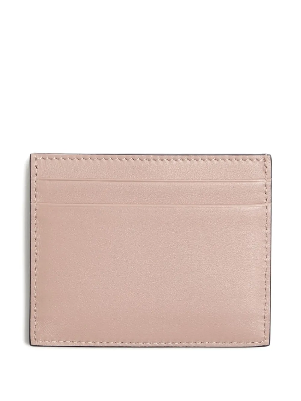 Valentino Garavani Rockstud Wispy kalfsleren pasjeshouder Roze