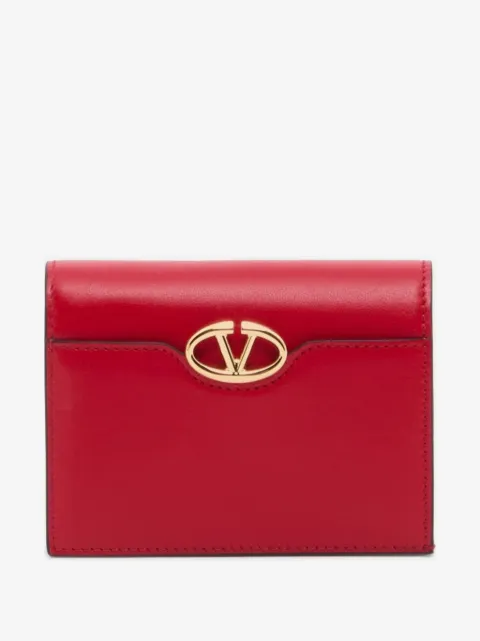 Valentino Garavani VLogo the Bold edition small calfskin wallet