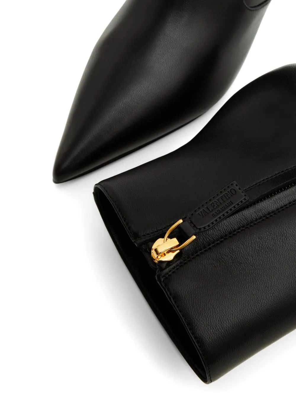 Valentino Garavani VLogo Signature enkellaarzen 70 mm Zwart