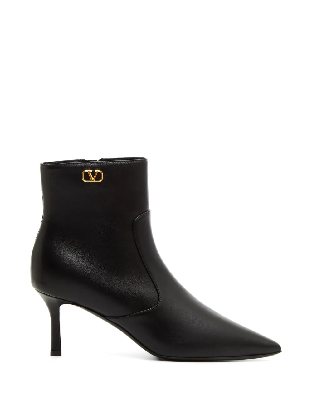 Valentino Garavani VLogo Signature enkellaarzen 70 mm Zwart