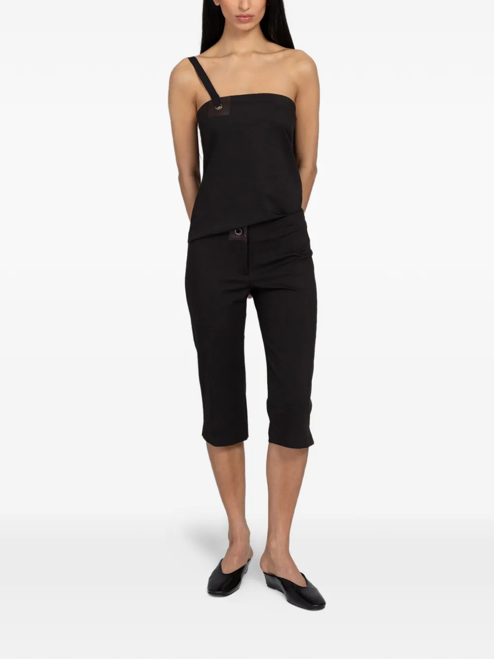 Paloma Wool Salin cropped broek Zwart