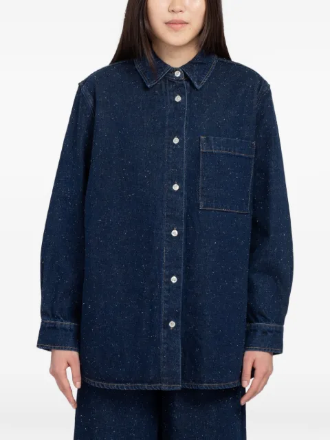 MINIMUM Layne flecked shirt