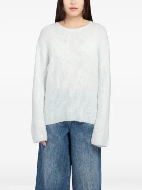 MINIMUM Calaha ribbed-knit crew-neck sweater