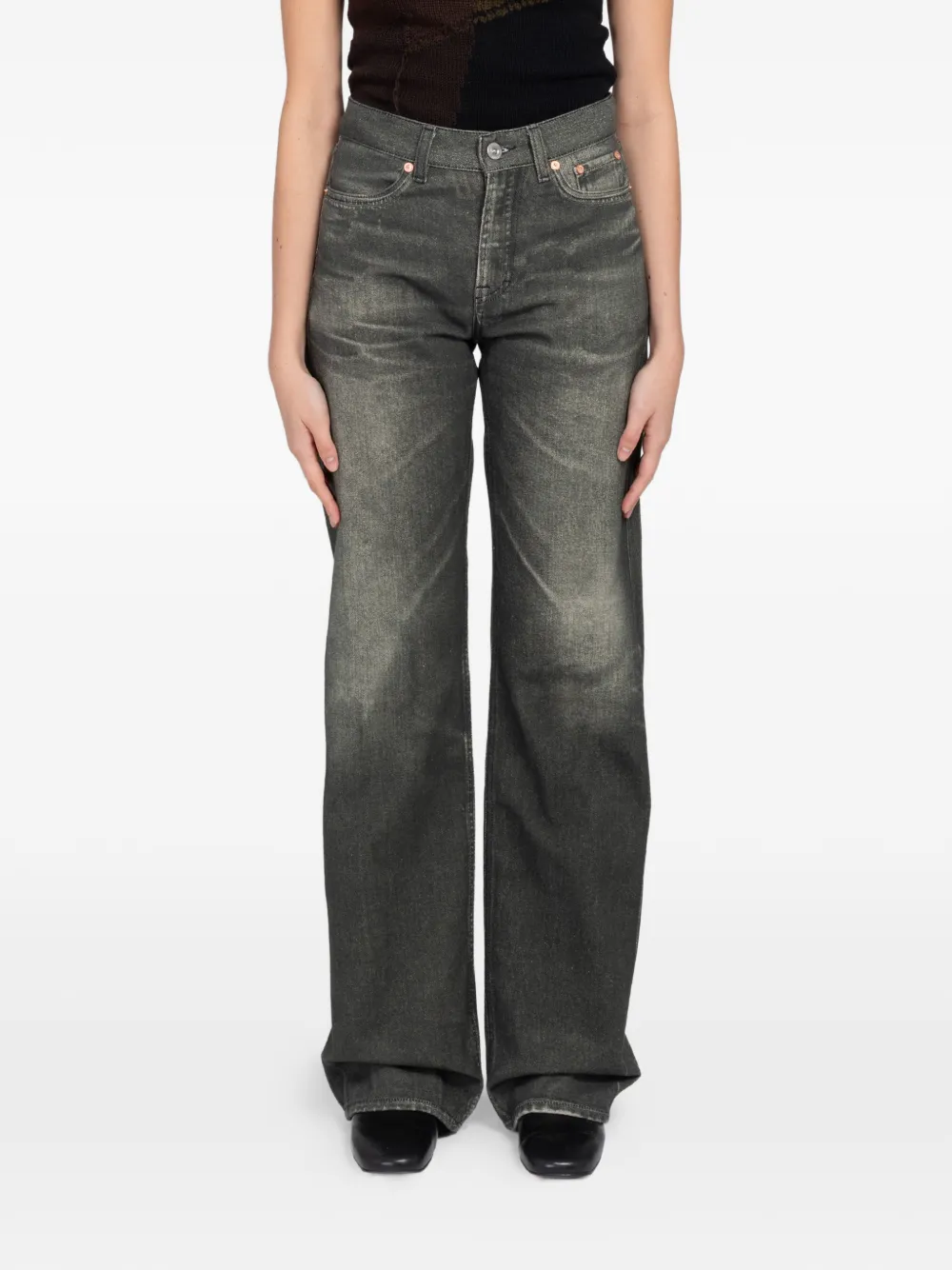 OUR LEGACY Wata Cut jeans - Nero