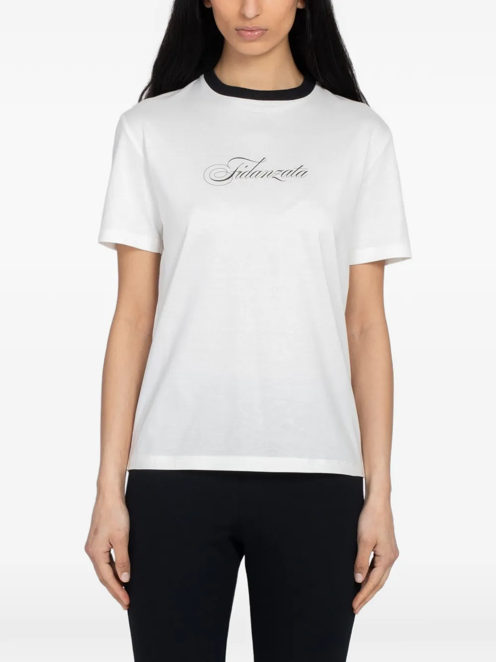 Fidan Novruzova Fidanzata T-shirt - Bianco
