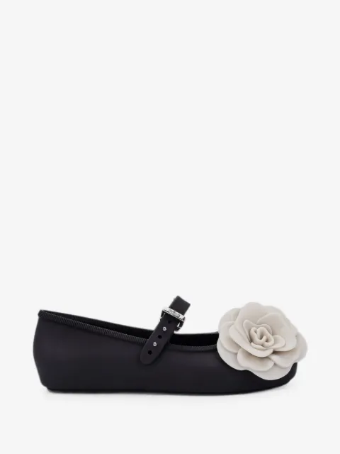 Mini Melissa flats con detalle floral