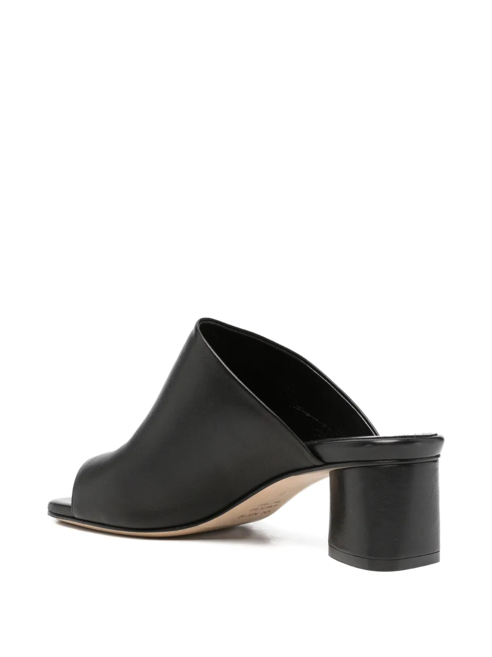 Vic Matie Baron leather sandals Zwart