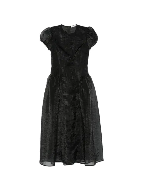 Cecilie Bahnsen puff-sleeve midi dress