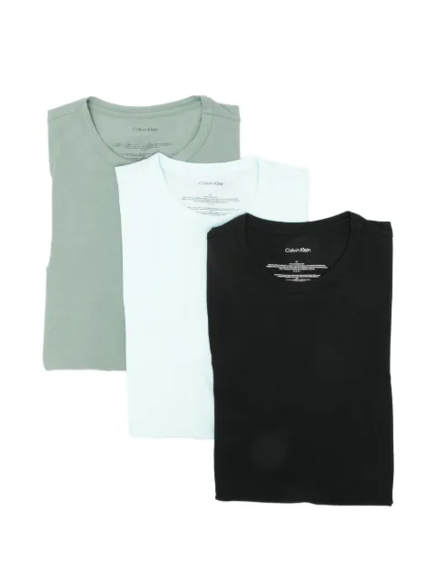 Calvin Klein logo-patch T-shirt (set of three)